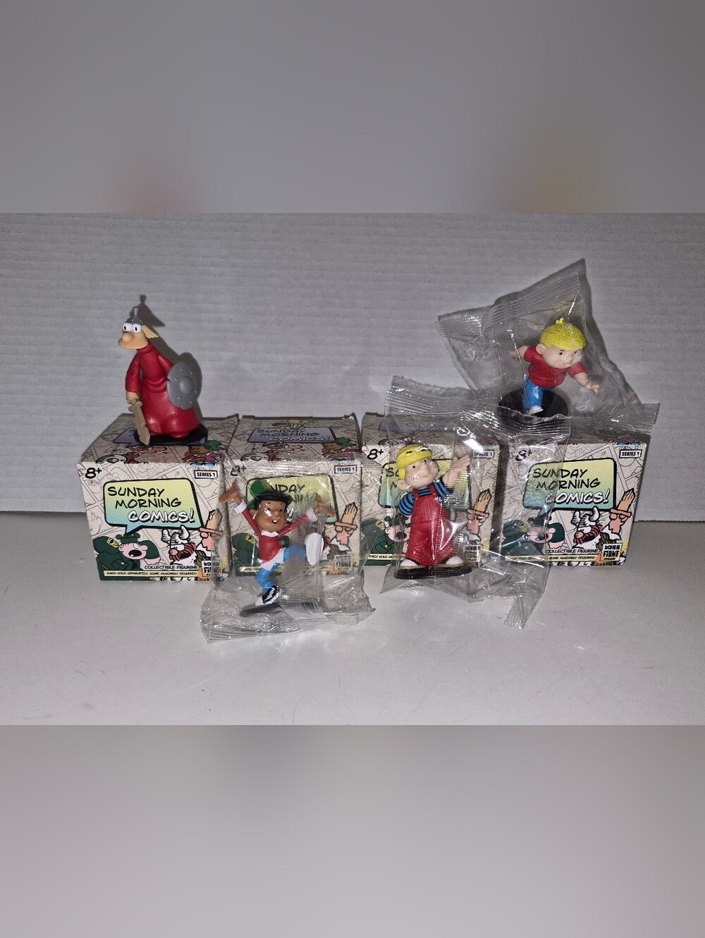 Sunday Morning Comics Series 1 collectible figurines Boss Fight Studio 4 Toys